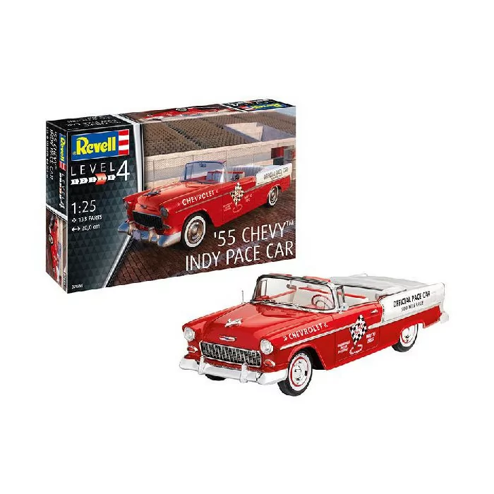 Revell 1/25 1955 Chevy Indy Pace Car Model Kit