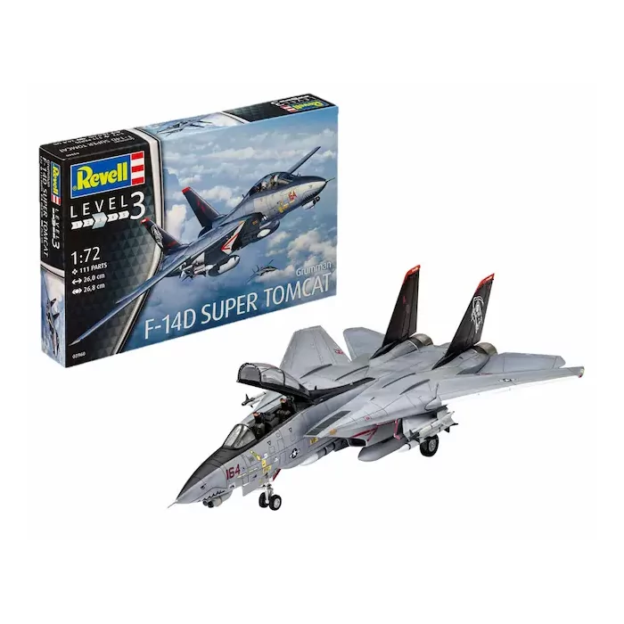 Revell 1/48 F-14D Super Tomcat Airplane Model Kit
