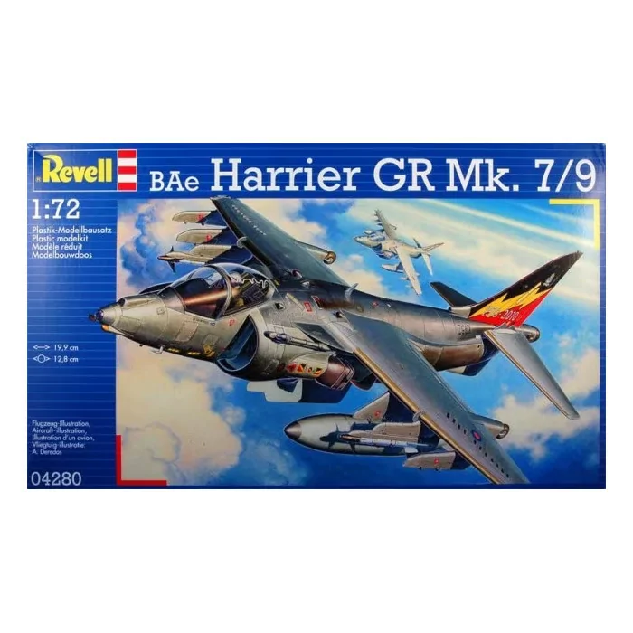Revell 1/72 Bae Harrier Gr Mk.7 Aircraft Model Kit
