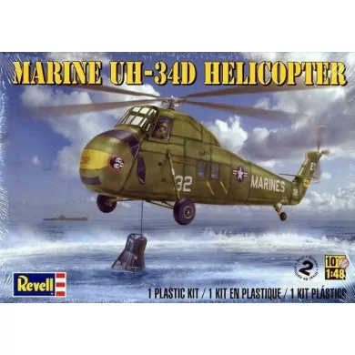 Revell 1/48 Marine UH-34D Helicopter Model Kit