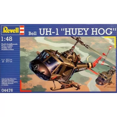 Revell 1/48 Bell Uh-1c/b Huey Hog Helicopter Model Kit