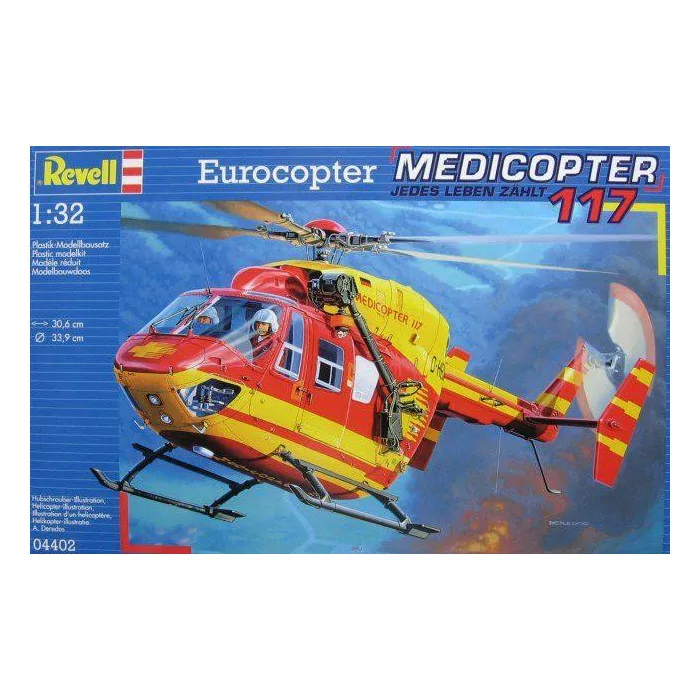 Revell 1/32 Medicopter 117 Airplane Model Kit