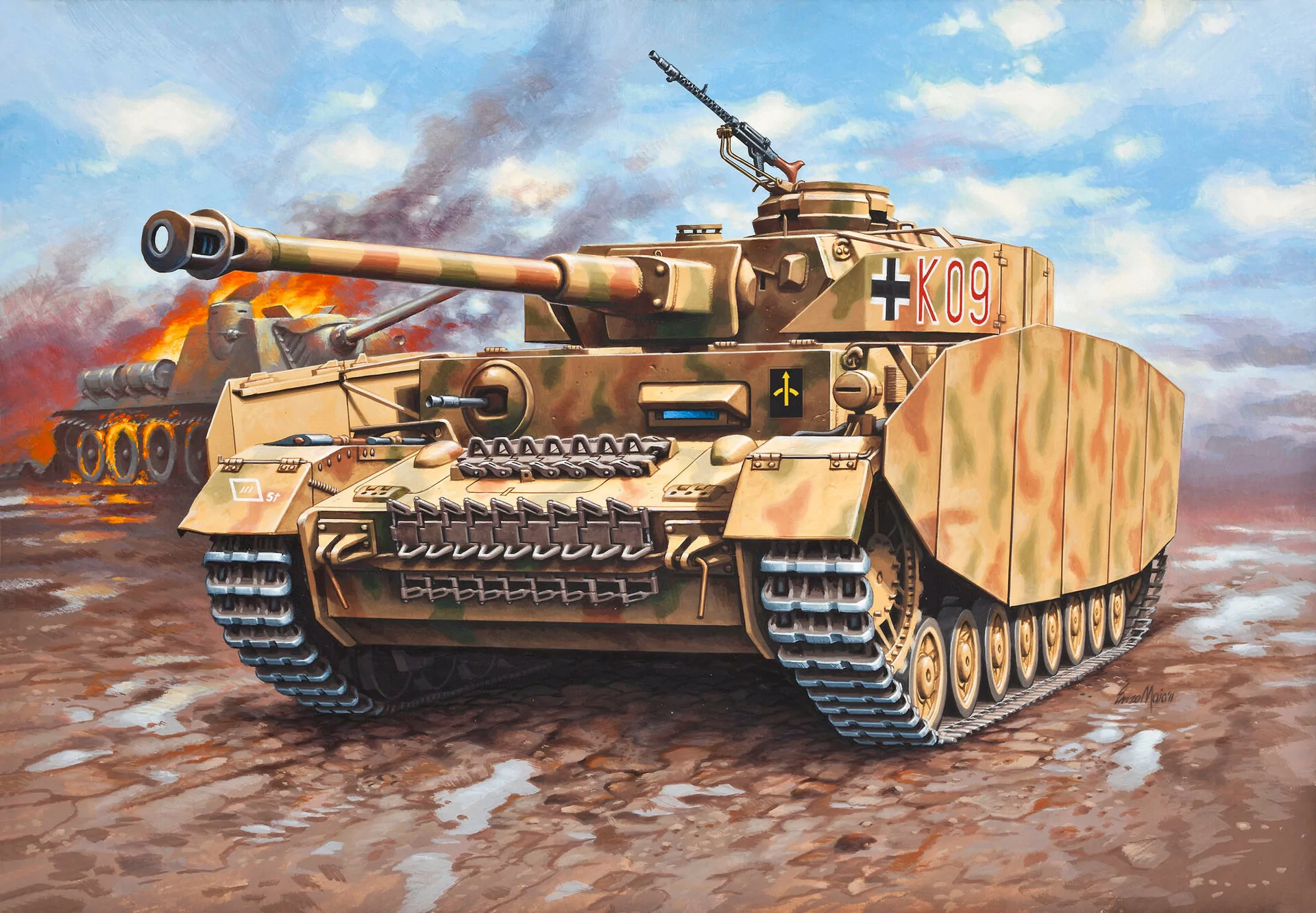 Revell 1/72 PZKPFW.IV AUSF. H RVL03184_6