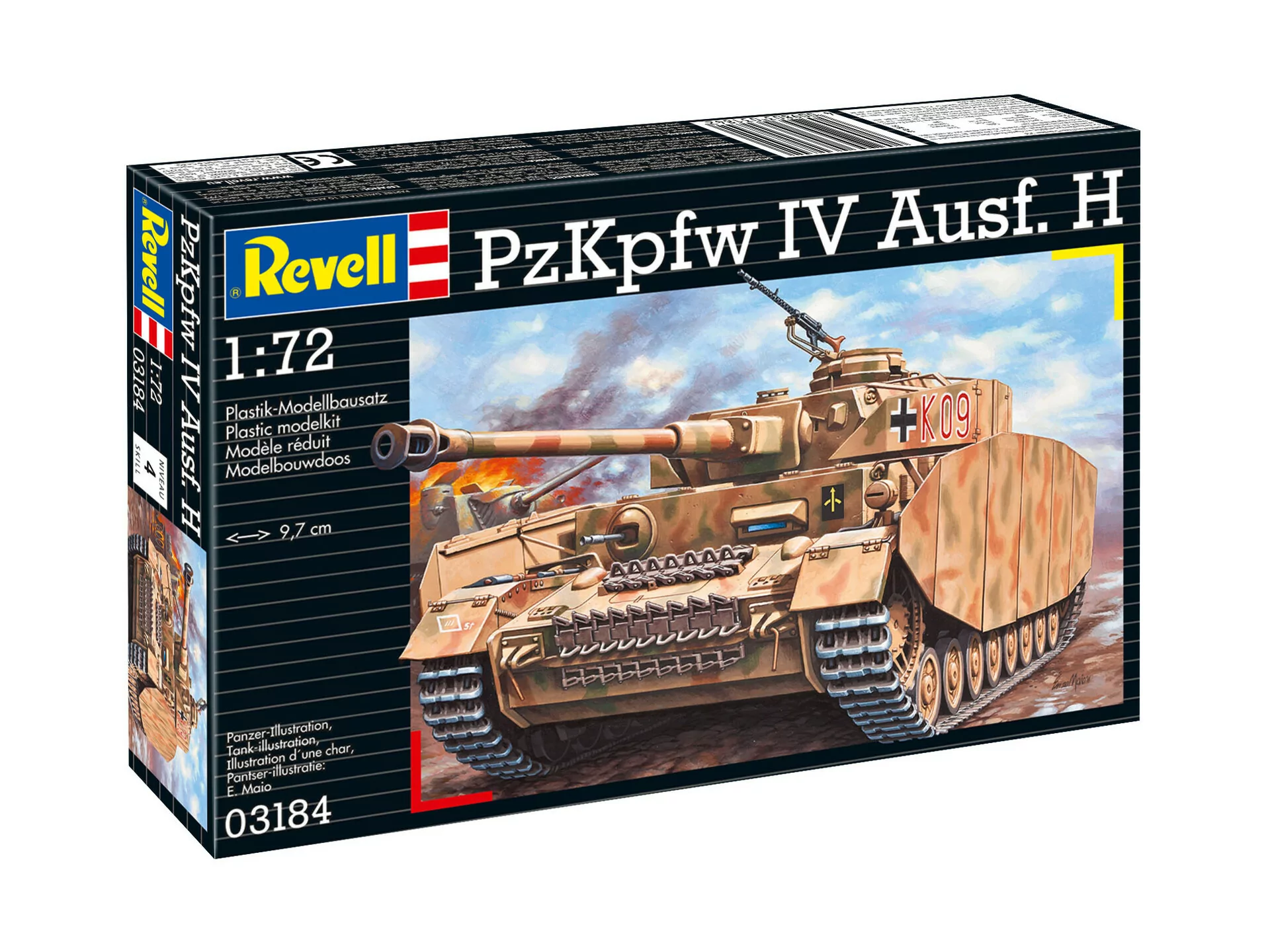 Revell 1/72 PZKPFW.IV AUSF. H RVL03184_8