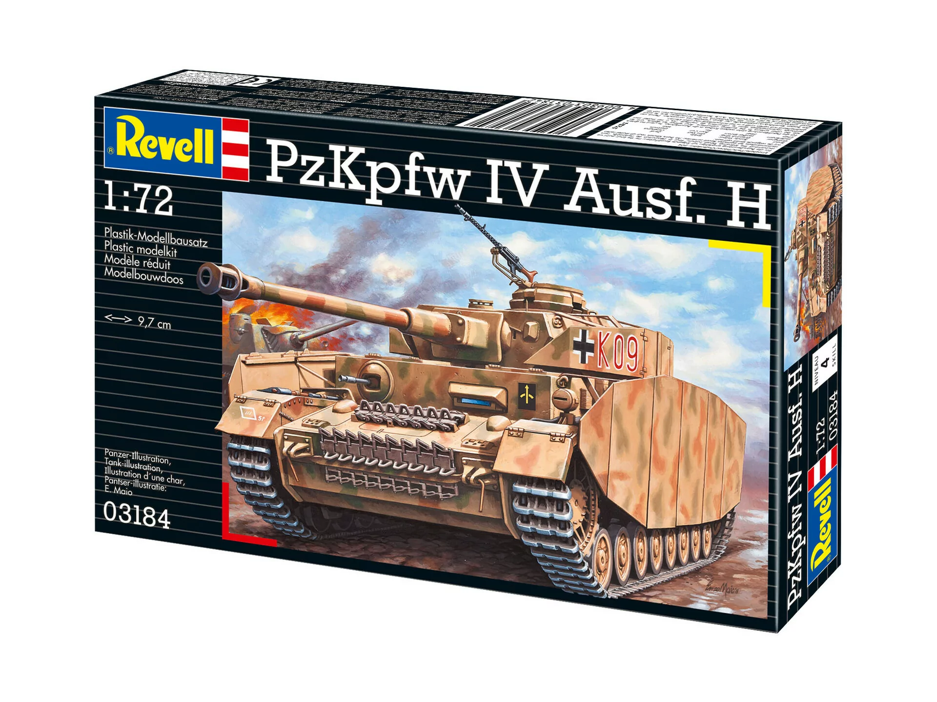 Revell 1/72 PZKPFW.IV AUSF. H RVL03184_10
